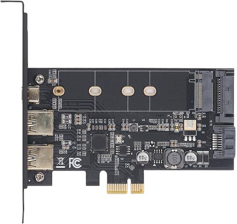 محول Sonew PCIE إلى USB 3.0 من النوع C PCI M.2 SSD بسرعة 5 جيجابت في الثانية لنظام 32 بت 64 بت in Kuwait