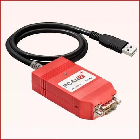 محلل CAN FD PCAN FD USB إلى CAN FD متوافق مع Peak IPEH-002022/002021 (كابل مطور إلى إصدار أسود ممتد) (PCAN FD) in Kuwait