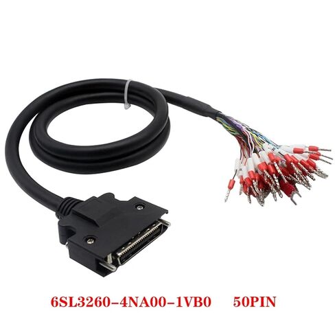 6SL3260-4MA00-1VB0(20pin 6SL3260-4NA00-1VB0 (50pin) V90 كابل إشارة الإدخال/الإخراج (2 متر، 6SL3260-4MA00 20PIN) in Kuwait