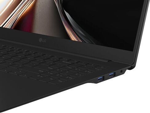 كمبيوتر محمول LG gram Pro مقاس 16 بوصة رفيع وخفيف الوزن ومزدوج AI، نظام التشغيل Windows 11 Home، Copilot+ PC، Intel Core Ultra 7 355، ذاكرة الوصول العشوائي 32 جيجابايت، 512 جيجابايت SSD، أسود سبج in Kuwait
