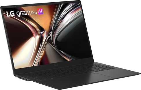 كمبيوتر محمول LG gram Pro مقاس 16 بوصة رفيع وخفيف الوزن ومزدوج AI، نظام التشغيل Windows 11 Home، Copilot+ PC، Intel Core Ultra 7 355، ذاكرة الوصول العشوائي 32 جيجابايت، 512 جيجابايت SSD، أسود سبج in Kuwait