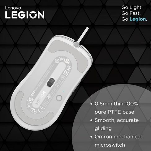 ماوس Lenovo Mice_BO Legion M300s - أبيض Souris USB Type-A Optique 8000 نقطة في البوصة in Kuwait