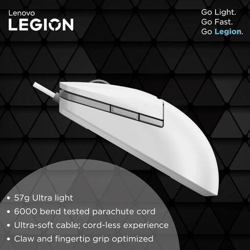ماوس Lenovo Mice_BO Legion M300s - أبيض Souris USB Type-A Optique 8000 نقطة في البوصة in Kuwait