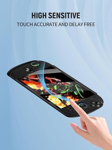 واقي شاشة من الزجاج المقسى لهاتف ONEXPLAYER ONEXFLY APEX مقاس 8 بوصة، صلابة 9H مقاومة للصدمات ومضادة لبصمات الأصابع وطبقة شفافة عالية الدقة، 3 عبوات in Kuwait