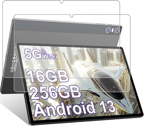 واقي شاشة لجهاز SEBBE S23 مقاس 11 بوصة Android 13 اللوحي، طبقة من الزجاج المقسى مضادة للخدش وحساسية لمس عالية، عبوتان. in Kuwait