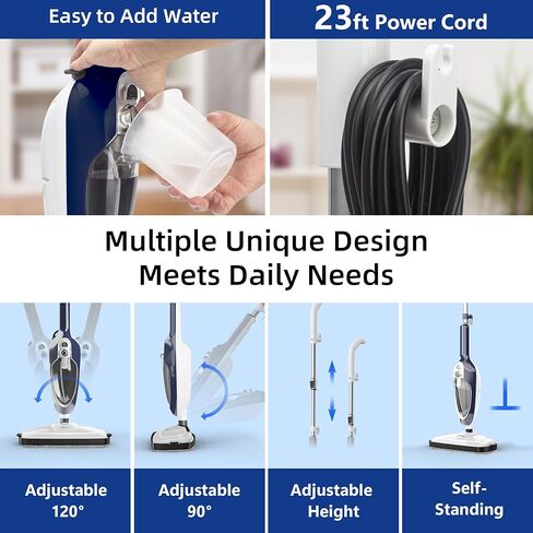 GorFanty 2 Packs Steam Mop Pads for Model GF-6610B/GF-6610 Steam Mop Washable, Reusable, Highly Absorbent Microfiber Steam Mop Replacement Pads. in Saudi Arabia