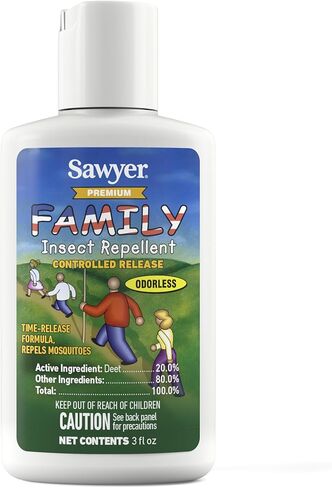 Sawyer Products 20% DEET Premium Family Insect Repellent Controlled Release in Saudi Arabia