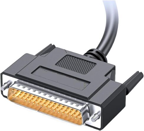 1pcs DB44 DB37 DB50 DB62 Connector Cable w Numbered Tube Shield I/O Cord Plug DB37/44/50/62 Pin Terminal Wire HDB44(DB37 Male,1M) in Saudi Arabia