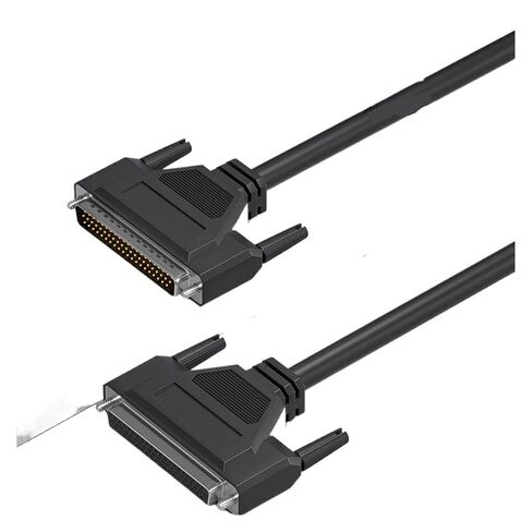 1PCS 62Pin Double Shield Terminal Wire with Number HDB62 Male Female Serial Cable 3 Rows DB62 Single Head with Connector(Male,0.5M) in Saudi Arabia