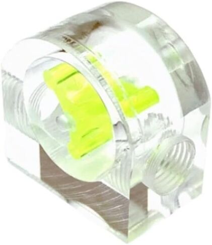 Cooling Meter Acrylic Coolant Indicator, Transparent Inline Rotation Monitor Compatible with 6mm 8mm 10mm Tubing Computer Heat Pipe Liquid Cooling System(10mm) in Saudi Arabia