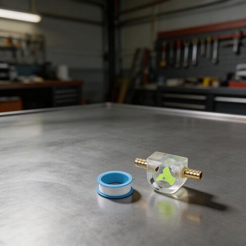 Cooling Meter Acrylic Coolant Indicator, Transparent Inline Rotation Monitor Compatible with 6mm 8mm 10mm Tubing Computer Heat Pipe Liquid Cooling System(10mm) in Saudi Arabia