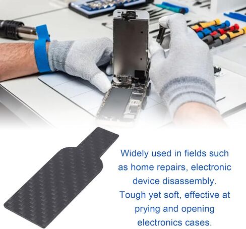 Tyenaza 4pcs Carbon Fiber Prying Bars, Electronics Repair Opening Tools Kit Tin Scraper Pryer for Tablet Computer Smartphones in Kuwait