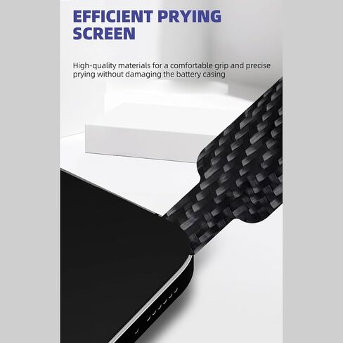 Tyenaza 4pcs Carbon Fiber Prying Bars, Electronics Repair Opening Tools Kit Tin Scraper Pryer for Tablet Computer Smartphones in Kuwait