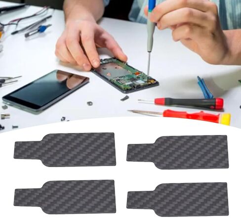 Tyenaza 4pcs Carbon Fiber Prying Bars, Electronics Repair Opening Tools Kit Tin Scraper Pryer for Tablet Computer Smartphones in Kuwait