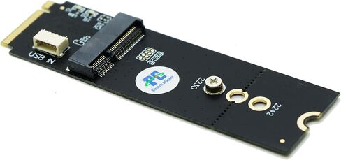 Sintech 5pcs M.2 M-Key M.2 A/E Key، NGFF Key-E Card إلى M.2 Key M محول بطاقة متوافقة مع Intel 7260,8260,9260 in Kuwait