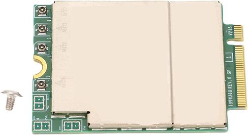 Diyeeni 5G WWAN Card 5G Module Wireless WAN Card T99W373 PCIe M.2 لأجهزة Latitude 5350 5450 5550 7030 7350 7450 7650 9450 3490 3590 3591 أجهزة الكمبيوتر المحمولة مع دعم سرعة الوصلة الهابطة 1.6 جيجابت في الثانية Cat19 in Kuwait