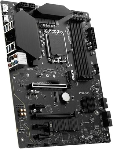 pc motherboard Fit For MSI Z790-S01 Motherboard LGA1700 Supports I9-14900K I7-13700K I5-12400F CPU DDR5 7000MHz HDMI M.2 ATX Mainboard in Kuwait