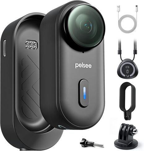 pelsee Action Camera-Black in Kuwait