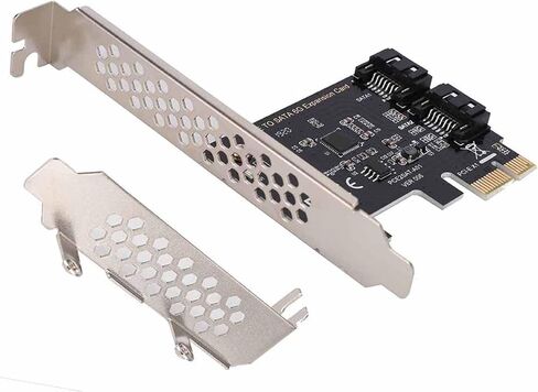 بطاقة محول PCI E إلى 3.0، لوحة توسيع 2 منفذ III 6 جيجابت في الثانية، محول توصيل ساخن لـ 7 8 10 11 32 64 بت in Kuwait