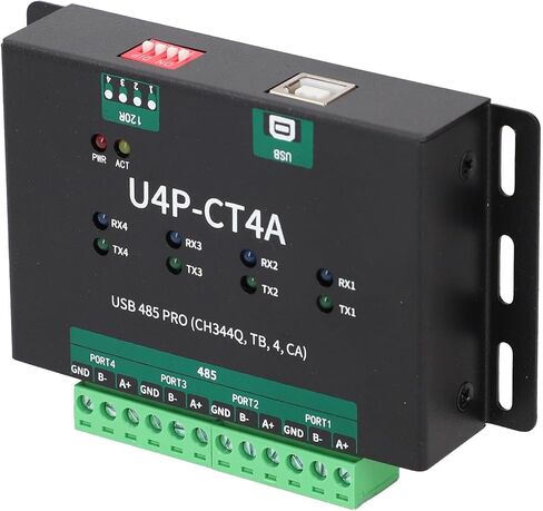 Dan&Dre USB to 4-Way Conversion Module, Conversion Module with Native & SP3485 Chips, for RS485 Converter Adapter, Industrial Grade Insulated in Kuwait