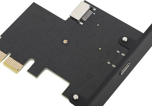 Sonew USB 3.2 GEN2 Expansion Card 10Gbps PCIE 2X with Type C and Type E Ports for ASMedia ASM3142 Chip in Kuwait