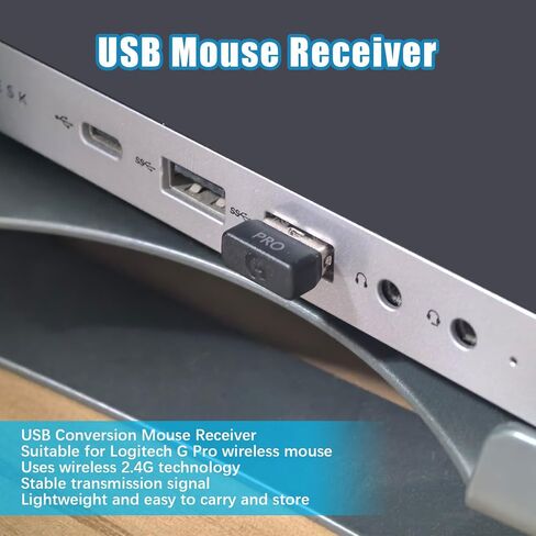 مستقبل ماوس USB Dongle، محول ماوس مناسب لـ Logitech G PRO/GPW in Kuwait