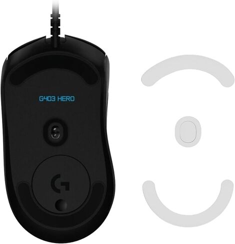 استبدال أقدام الماوس kwmobile متوافق مع ملصق التزلج على الجليد من Logitech G403 / G603 / G703 - أبيض in Kuwait