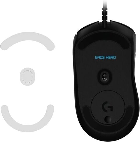 استبدال أقدام الماوس kwmobile متوافق مع ملصق التزلج على الجليد من Logitech G403 / G603 / G703 - أبيض in Kuwait
