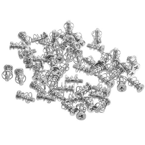 OSALADI 50pcs M2.5x9mm Spring Heatsink Screws Metal Gpu Replacement Screws for Graphics Card Back Plate Cooling Fan Fixing in PC Components in Kuwait