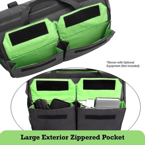 Video Doctor Bag 20 Professional Top-Loading Camera Bag with Hard Shell, Removable Padded Dividers, Metal Frame Support & Weather-Sealed YKK Zippers for Video Cameras up to 16.5" in Kuwait