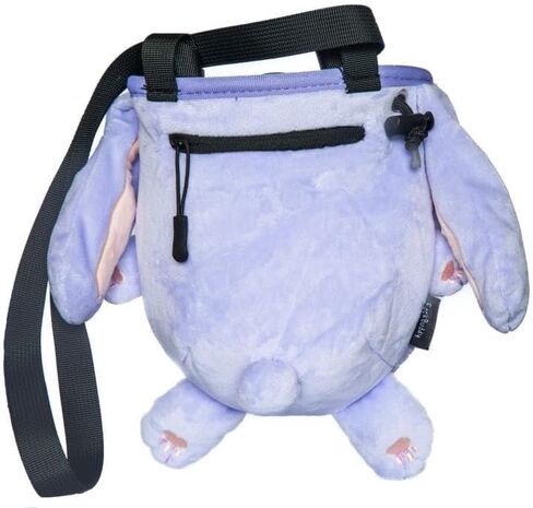 Rockbuddy Chalk Bag for Rock Climbing - Bouldering Chalk Bucket with Quick-Clip Belt, Zipper Pocket and Brush Holder (Rabbit) in Saudi Arabia