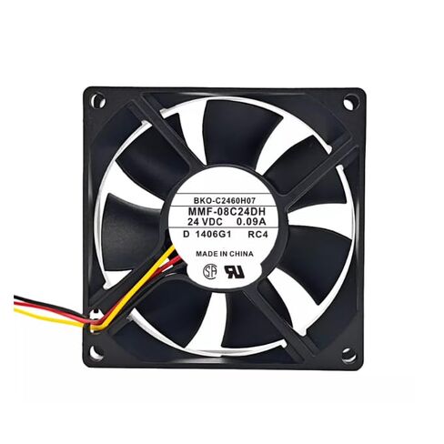 MMF-08C24DH DC 24V 0.09A 80x80x25mm مروحة تبريد 3 أسلاك in Kuwait