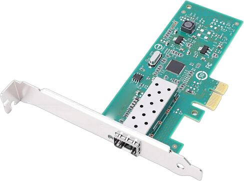 LICAEVEY PCIE X1 NIC Network Card, Single SFP + Port 1GB PCI Express 2.0 X1 Ethernet Adapter with 210AT chip, Desktop PCIE Network Card in Kuwait
