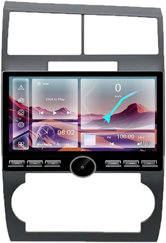 Android 15 8-core 4+64GB for Dodge Charger Radio 2006 2007 Magnum Radio 2005 2006 2007 Car Stereo 10.8" Touchscreen GPS Navigation Android Auto Carplay Wireless DVD Player Head Unit in Kuwait