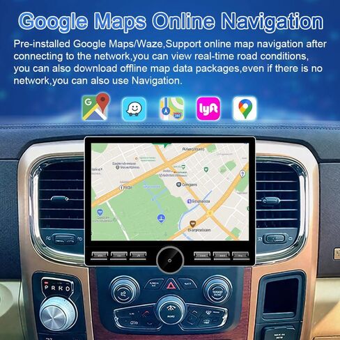 Android 15 8-core 4+64GB for Dodge Charger Radio 2006 2007 Magnum Radio 2005 2006 2007 Car Stereo 10.8" Touchscreen GPS Navigation Android Auto Carplay Wireless DVD Player Head Unit in Kuwait