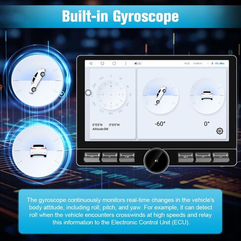 ستيريو راديو السيارة Junsun Qualcomm 8-Core لسيارة Dodge Ram 2013-2019 1500/2500/3500 (4GB RAM 64GB ROM)، شاشة لمس 10.6 بوصة HD IPS مدمجة 4G LTE مع Carplay لاسلكي Android Auto GPS WiFi BT SWC Manual AC in Kuwait