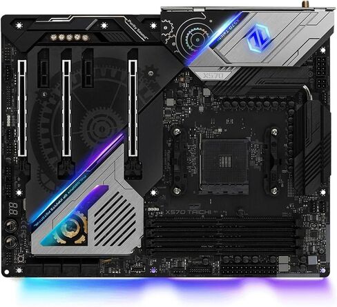 pc Motherboard Fit for ASROCK X570 Motherboard Taichi Socket AM4 DDR4 128GB Supports 5700 5900 5600 3400 4300 2600 3800 CPU ATX M.2 in Kuwait