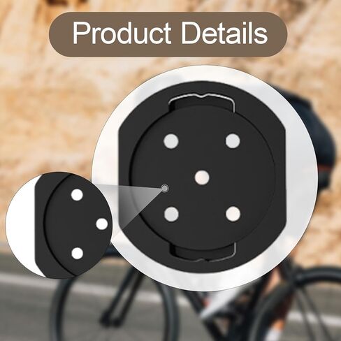 Bicycle Computer Base Repair Set for Easy Replacement of Accessories, Oval in Saudi Arabia
