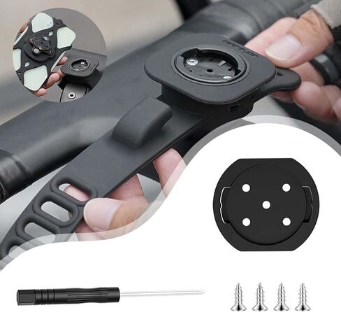 Bicycle Computer Base Repair Set for Easy Replacement of Accessories, Oval in Saudi Arabia