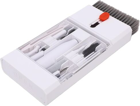 مجموعة Fafeicy Electronics Kit 15 في 1 لشاشة لوحة مفاتيح الكمبيوتر المحمول مع ممحاة عدسة سحب لغطاء المفاتيح للهاتف اللوحي والكاميرا وسماعات الأذن والأجهزة الطرفية للألعاب in Kuwait