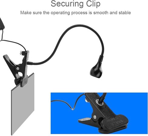 مصباح غراء Dan&Dre USB 3W، ضوء LED أرجواني، USB مع مشبك/حامل ومفتاح لإصلاح الهاتف in Kuwait