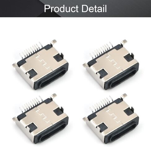 8 قطعة أنثى المقبس وصلة مرفاع 10 دبوس PCB موصل لشحن الهاتف ، إصلاح استبدال محول ، WuJuntool in Kuwait