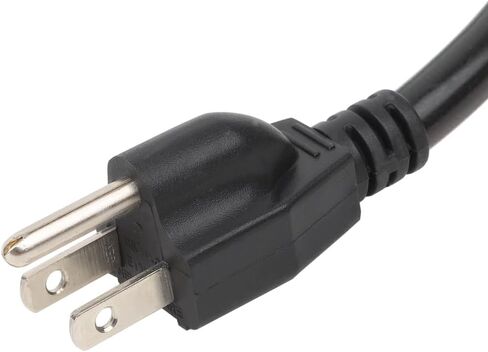 سلك طاقة C5 قصير بطول 1 قدم، كبل طاقة قصير أمريكي ذو 3 شقوق إلى IEC 320 C5، Nemav5-15P إلى C5 لشواحن سطح المكتب، إلخ in Kuwait