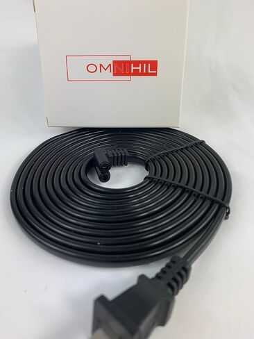 OMNIHIL [مدرج في قائمة UL] سلك طاقة تيار متردد بطول 10 أقدام متوافق مع الشركة المصنعة للتلفزيون الذكي من سامسونج P/N: 3903-001117/3903-001295 / AH81-09782A in Kuwait