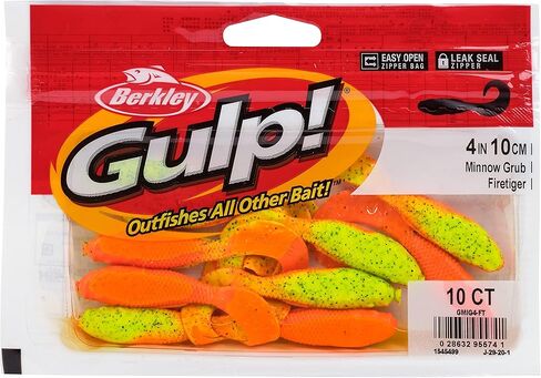 Berkley Gulp! Minnow Grub Fishing Soft Bait in Kuwait