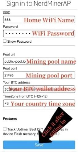 2025 أحدث Bitcoins Miner BTC Miner USB NMMiner ESP32 Hashrate 1000K / HS 2.8 بوصة شاشة ذكية تشفير عامل منجم Solo Lottery Miner BTC آلة تعدين أفضل من Nerd Miner V2 V3 in Kuwait