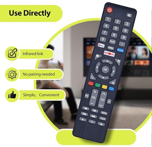 جهاز تحكم عن بعد بديل متوافق مع تلفزيون SILO Smart LCD LED HDTV SL3220V1 SL4320V12 SL5520VF SL5020V12 SL7520VF in Kuwait