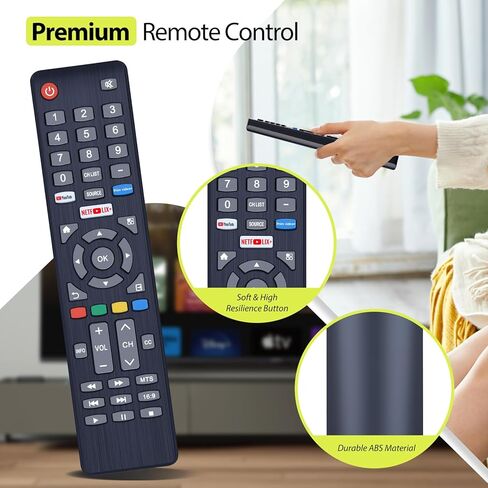 جهاز تحكم عن بعد بديل متوافق مع تلفزيون SILO Smart LCD LED HDTV SL3220V1 SL4320V12 SL5520VF SL5020V12 SL7520VF in Kuwait