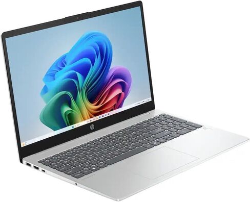 كمبيوتر محمول HP OmniBook 3 Copilot+ (الجيل التالي Pavilion) شاشة 15.6 بوصة تعمل باللمس FHD (AMD Ryzen AI 5 330 (> Snapdragon X)، 16 جيجابايت DDR5، 512 جيجابايت SSD، Radeon 820M، بصمة الإصبع، Win 11 Home) مع موسع منفذ USB DKZ in Kuwait
