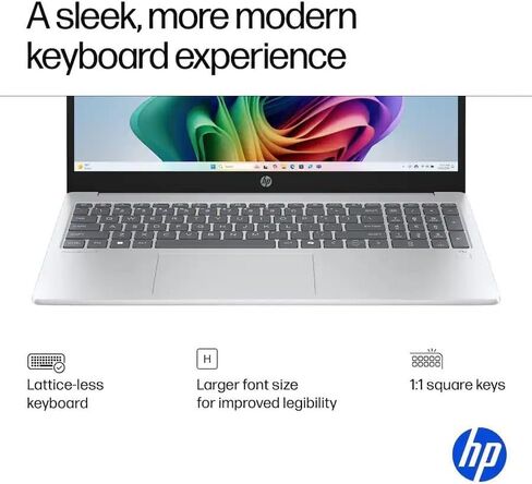 كمبيوتر محمول HP OmniBook 3 Copilot+ (الجيل التالي Pavilion) شاشة 15.6 بوصة تعمل باللمس FHD (AMD Ryzen AI 5 330 (> Snapdragon X)، 16 جيجابايت DDR5، 512 جيجابايت SSD، Radeon 820M، بصمة الإصبع، Win 11 Home) مع موسع منفذ USB DKZ in Kuwait